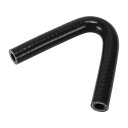 X AUTOHAUX 1個 内径12mm 長さ120mm 135度 ブラック カーシリコンホース シリコンチューブ インタークーラー ターボ インテーク ラジェ...