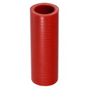 X AUTOHAUX シリコンホース シリコンパイプ ラジエーターホース 1個 内径25mm長さ100mm 0度 赤色 エアクリーナー エアーホース クーラント...