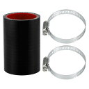 X AUTOHAUX 1セット長さ76mm 0度シリコンホース シリコンチューブ インタークーラー ターボ インテーク ラジェーターホース 冷却 接続ホース 汎...