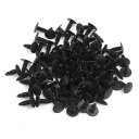 uxcell クリップ 8.5mmx7.5mmの穴径 プラスチック製 リベット インテリア トリム パネル 自動車 ドア 100個入り