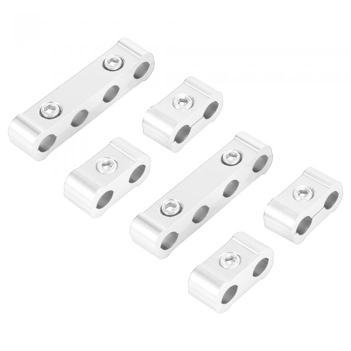 X AUTOHAUX エンジンスパークプラグワイヤーセパレーター 織機ディバイダーオーガナイザークランプ ア..