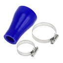 X AUTOHAUX 1セット 内径19-38mm 長さ76mm 0度 ストレート ブルーシリコンホース シリコンチューブ インタークーラー ターボ インテーク...