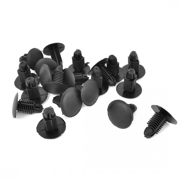 uxcell トリムクリップ 自動車ドアフェンダー　穴8mm プッシュタイプ　20個入