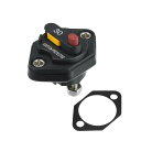 X AUTOHAUX 30A手動リセットボタン回路ブレーカー ヒューズインバーター DC 12V-32V 防水 車 トラック RV ヨット ATV マリン トレ...