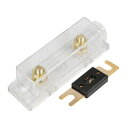 uxcell ヒューズホルダー ヒューズ ヒューズボックス ヒューズキャップ ヒューズ 車用 0 4 8 10 ゲージ 80Amp ANLヒューズ付き ANL ...