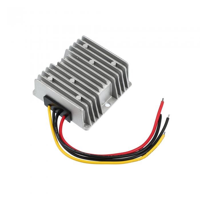 uxcell 自動昇降圧 ステップダウンアップレギュレータ モジュール変圧器 48V - 12V 10A 減速機 ユニバ..