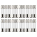 uxcell 速断ヒューズ セラミックヒューズ 車用 5x20mm 250V 7A 20個