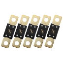 uxcell ANLヒューズ ヒューズ交換 CDヒューズホルダー 250A オートバイ用ボート用 5個入り