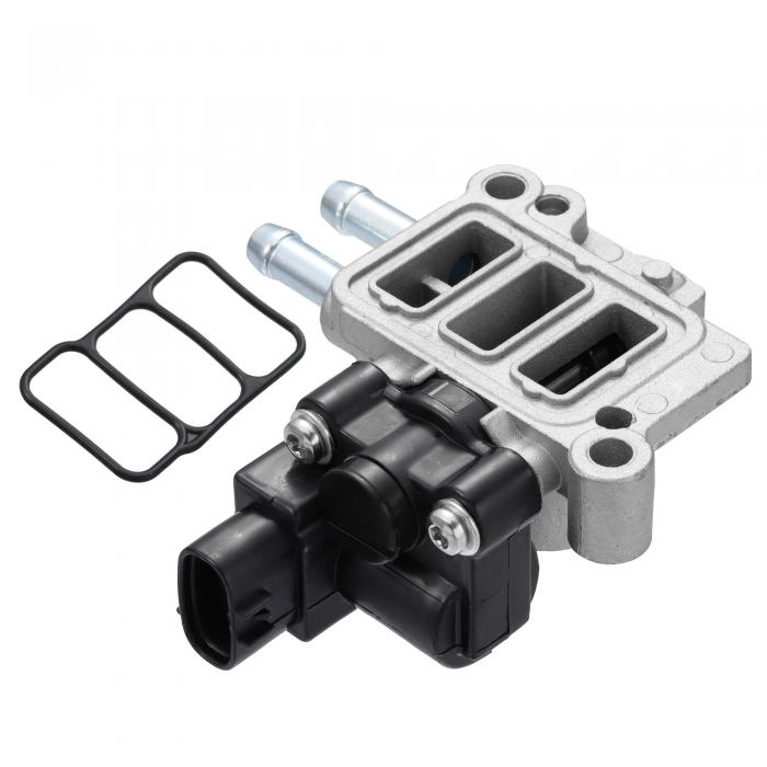 uxcell 自動車用アイドルエアコントロールバルブ IACV 36460-PAA-L21 ガスケット付き Hondaに対応Accordに対応2.3L EX LX SEに対応1998-2002に対応