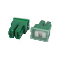 uxcell カーPALヒューズ 40A 32V メス オートカー 2端子 グリーン 2個入り