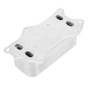 X AUTOHAUX 自動エンジンオイルクーラー メタル 17列 68105583AA Chryslerに対応 200 300に対応 2014-2017に対応 ...