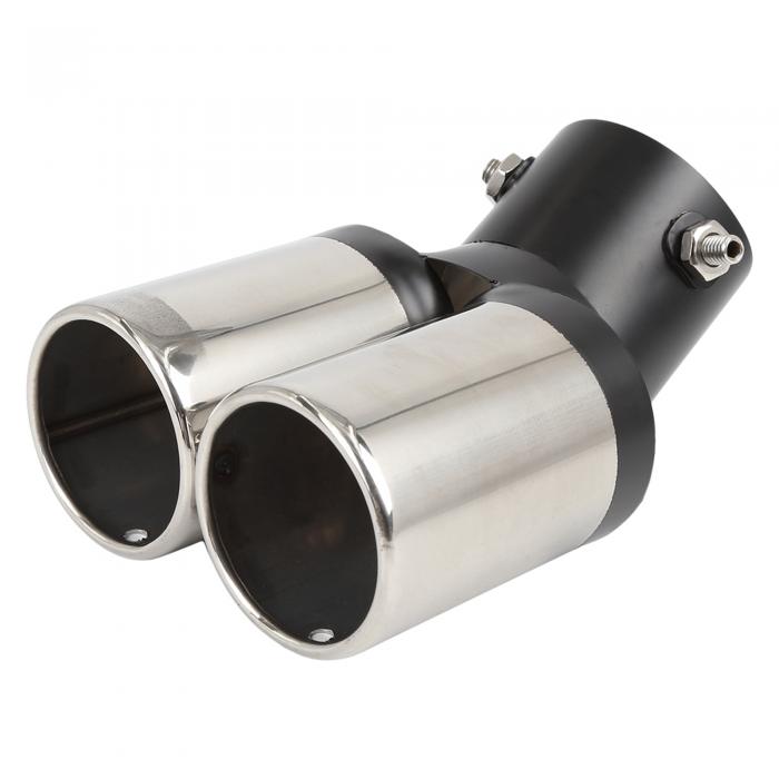 uxcell マフラーカッター カーエキスゾート マフラーテールパイプ カスタムパーツ 外装パーツ エキスゾ..