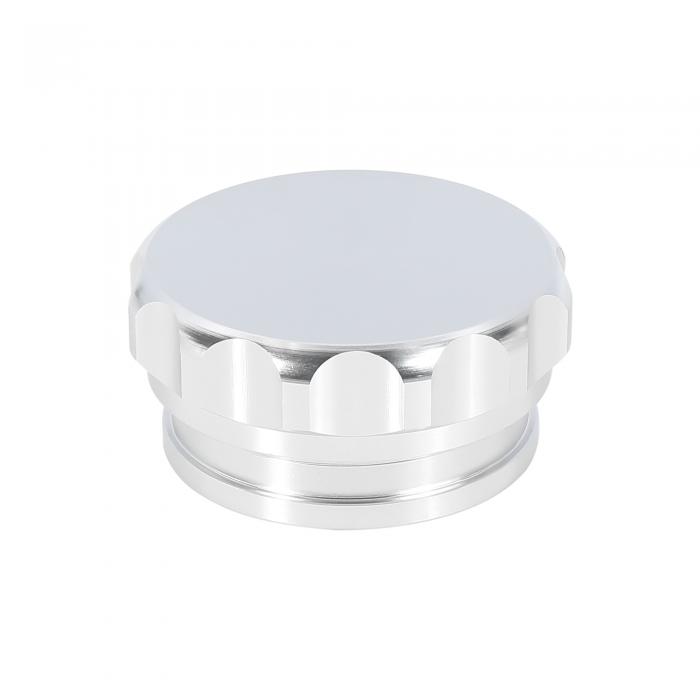 X AUTOHAUX 溶接フィラーネックとキャップ アルミニウム合金 石油燃料タンク用 50mm ID シルバートーン