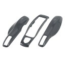 X AUTOHAUX 車のリモコンキーカバー キーフォブ ABSケース カバーシェル グレー Porscheに対応 Cayenne用 Panamera用 Mac...
