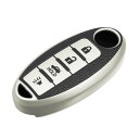 uxcell シリコーンスマートキーフォブケースカバー Nissanに対応 Cabstarに対応 2008-2009に対応 キーフォブ シェル プロテクター キ...