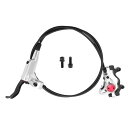 BULLSPANN 1セット 自転車ブレーキアクセサリー アルミニウム合金 ブレーキハンドルバー リア右ブレーキレバーと1450mmブレーキワイヤー ロードバイ...