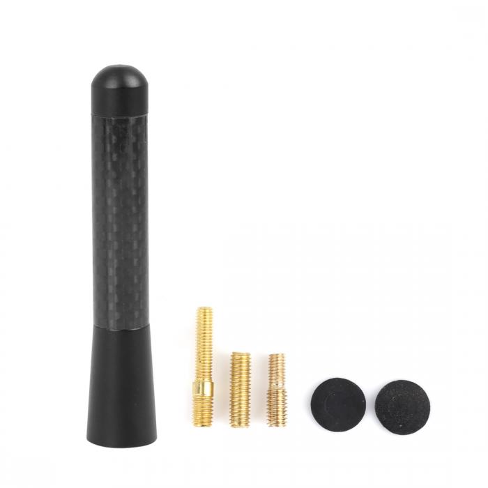 uxcell ショートアンテナ 車用 AM/FM アンテナ ラジオ アマチュア無線アンテナ 高感度 ステレオ信号 汎..