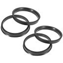 X AUTOHAUX ハブリング 74.1mm/66.1mm ハブセントリックリング ハブセンリング ホイールボアスペーサー ハブ中心リング HUB CENTRIC RING 高速走行 ホイールのセンター ホイールスペーサー リングスペーサー ホイールリング 汎用 プラスチック 4個入り
