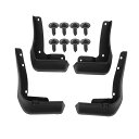 X AUTOHAUX マッドフラップキット スプラッシュガード フロントとリアのマッドガード マッドフラップ 完全保護フェンダー カーガードアクセサリー Hon...