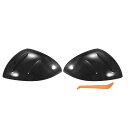 X AUTOHAUX メルセデスベンツに対応 C S cl-aSS W206 X206 W223 用 ペア カーリアビュードライバーパッセンジャーサイドミラーカ...