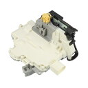 uxcell ドアロックアクチュエータ リア左側 SEATに対応 LEON 1P1に対応 2005-2012 Hatchbackに対応 1P0839015 プラスチック 金属 ホワイト