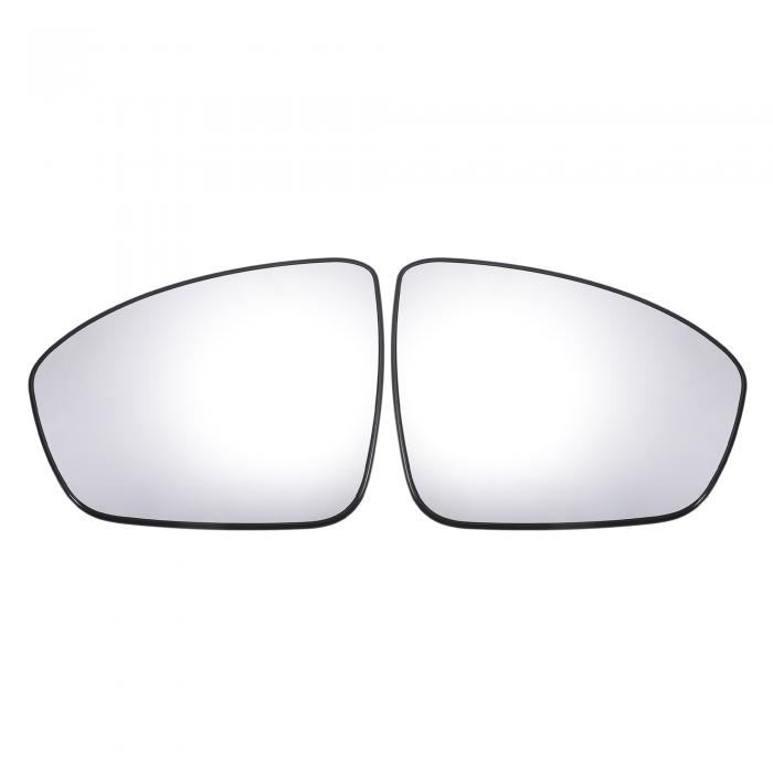 X AUTOHAUX Nissanに対応アル ティマ2019年2020年2021年用の左右のカーリアビュー鏡ガラス交換品（バッ..