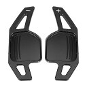 X AUTOHAUX 車のステアリングホイールシフトパドルカバー シフター延長 Audiに対応 A3 A4L A5 A6 A7 A8 S5 Q5 Q7に対応 ペ...