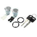 uxcell ドアロックシリンダー キー付き Fordに対応 E150 E250 E350 F150 F250 F350に対応 F69Z1122050BB 金属...
