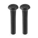 X AUTOHAUX 2個セット No.191837187/19183718701C ドアロックロッドノブ ドアロックピンプルボタン 黒 VWに対応 Passa...