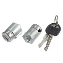 X AUTOHAUX 車のドアロックシリンダー キー付き Chevyに対応 C1500に対応 1995-1999 Chevyに対応 C2500 C3500に対応...