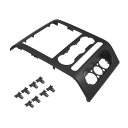 uxcell ダッシュラジオベゼルセンタートリムパネルカバー Fordに対応 F-150に対応 2004 2005 2006 2007 2008