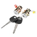 X AUTOHAUX キー付きドアロックシリンダー To yotaに対応 Camryに対応 1992-1996 2.2L 3.0Lに対応 車のドアロック イグニ...