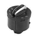 uxcell カーヘッドライトスイッチ ヘッドランプコントロールスイッチ 2005-2011 VW用 パサート用 B6用 5ND941431B 3C8 941 ...