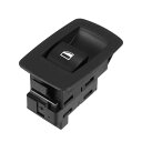 X AUTOHAUX カーパワーウィンドウスイッチ 助手席側 61316945874 BMWに対応 335i X5 328iに対応 2007 2008 2009 2010 2011 2012 2013に対応 ブラック