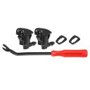 uxcell フロントガラスワイパーウォッシャーノズルスプレージェットキット 85381-44010 Toyotaに対応Tacomaに対応2005-2015に対応 Toyotaに対応Priusに対応 2001-2009に対応 Toyotaに対応Highlanderに対応 2004-2007に対応 3個入り