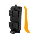 uxcell パワーウィンドウスイッチ 取り外しツール付きセット 左側 運転席側パワーウィンドウマスター制御スイッチ BN8F66350A 置換 Mazdaに対...