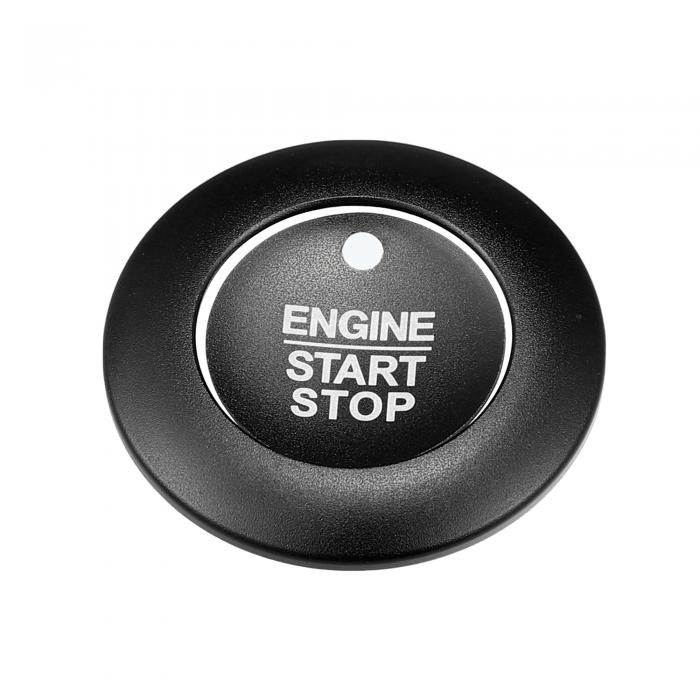 uxcell エンジン始動停止ボタンカバーキット プッシュ開始ボタントリムステッカー Fordに対応 Explorerに対応 2020-2022に対応 Fordに対応 Explorer Hybridに対応 2020-2021に対応 アルミニウム合金 ブラック