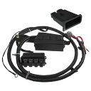 uxcell ロッカースイッチボックス 警告灯 4連コントローラーパネル Fordに対応 F250 F350に対応 2005 2006 2007に対応 5C3Z14A303AA ABS ブラック 1セット