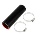 X AUTOHAUX シリコンホース シリコンチューブ ブラック 長さ150mm 内径38mm 4層構造 汎用 エアクリーナー エアーホース クーラント ラジェ...