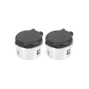 X AUTOHAUX ダッシュ電源コンセントカバーセット Chevroletに対応 Silverado用 Tahoe用 2007-2013 20983936 25793816用 2個(2)