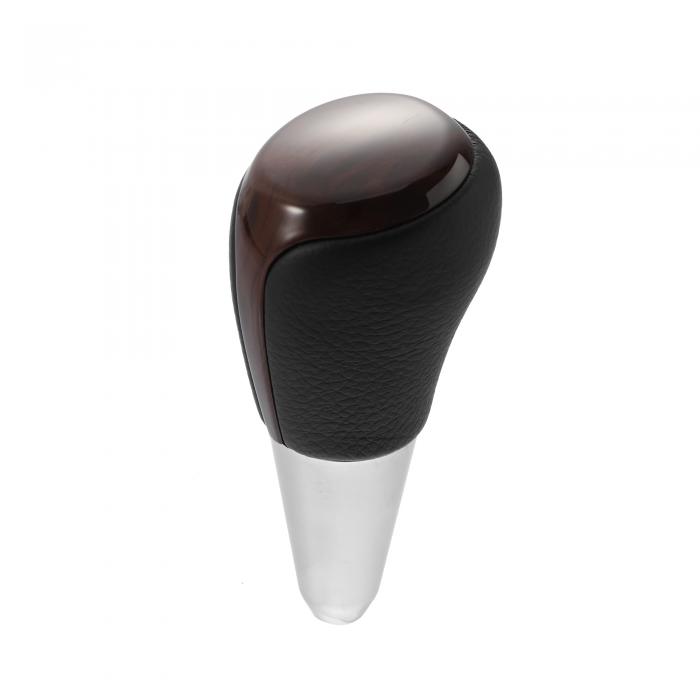 uxcell カーギアシフトノブ シフトスティックノブ ギアシフター ブラウン 人口皮革 Toy otaに対応 RAV4 2007-2018に対応 Lexusに対応 SC400 1998-1999に対応