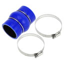 X AUTOHAUX 1セット 内径45mm 長さ76mm ハンプシリコンホース シリコンクッションホース シリコンホース 4層強化 燃料ホース 耐熱ホース イ...