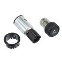 Motoforti 車のシガーライターアセンブリ Fordに対応 E-150に対応 2004-2008 プラスチック 98AG-15052-AB ブラック