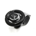 uxcell ステアリングホイール パワーハンドル ノブ アクセサリー 車用 ブラック