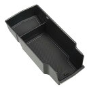 uxcell 車中央コンソール収納ボックス アームレスト中央コンソール付属品 Peugeotに対応 2008 E-2008 2020 2021に対応 ブラック