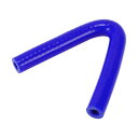 X AUTOHAUX 1個 内径10mm 長さ120mm 135度 ブルー車用シリコンホース シリコンチューブ インタークーラー ターボ インテーク ラジェータ...