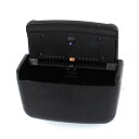 uxcell 車載 灰皿 アッシュトレイ ホルダー シガレットホルダー 夜間照明 LED 車内 室内 屋外 ブラック プラスチック