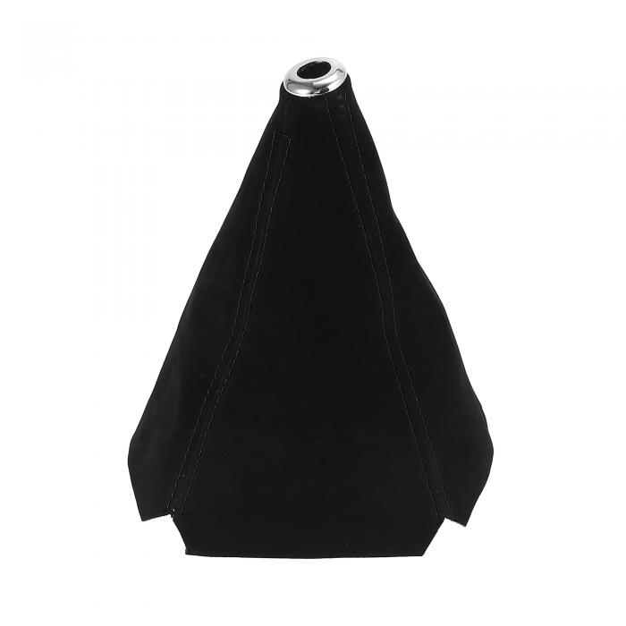 X AUTOHAUX シフトブーツカバー シフトカバー シフトブーツ防塵カバー 車両用 ブラック