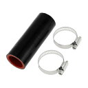 X AUTOHAUX シリコンホース シリコンチューブ インタークーラー ターボ ブラック 長さ100mm 内径28mm 4層構造 汎用 エアクリーナー エアー...