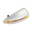 X AUTOHAUX 車のLEDフロント右ミラーウインカーライト 助手席側 2048200821 Mercedes-Benzに対応 C350 C63 AMG C250 C300に対応(2)